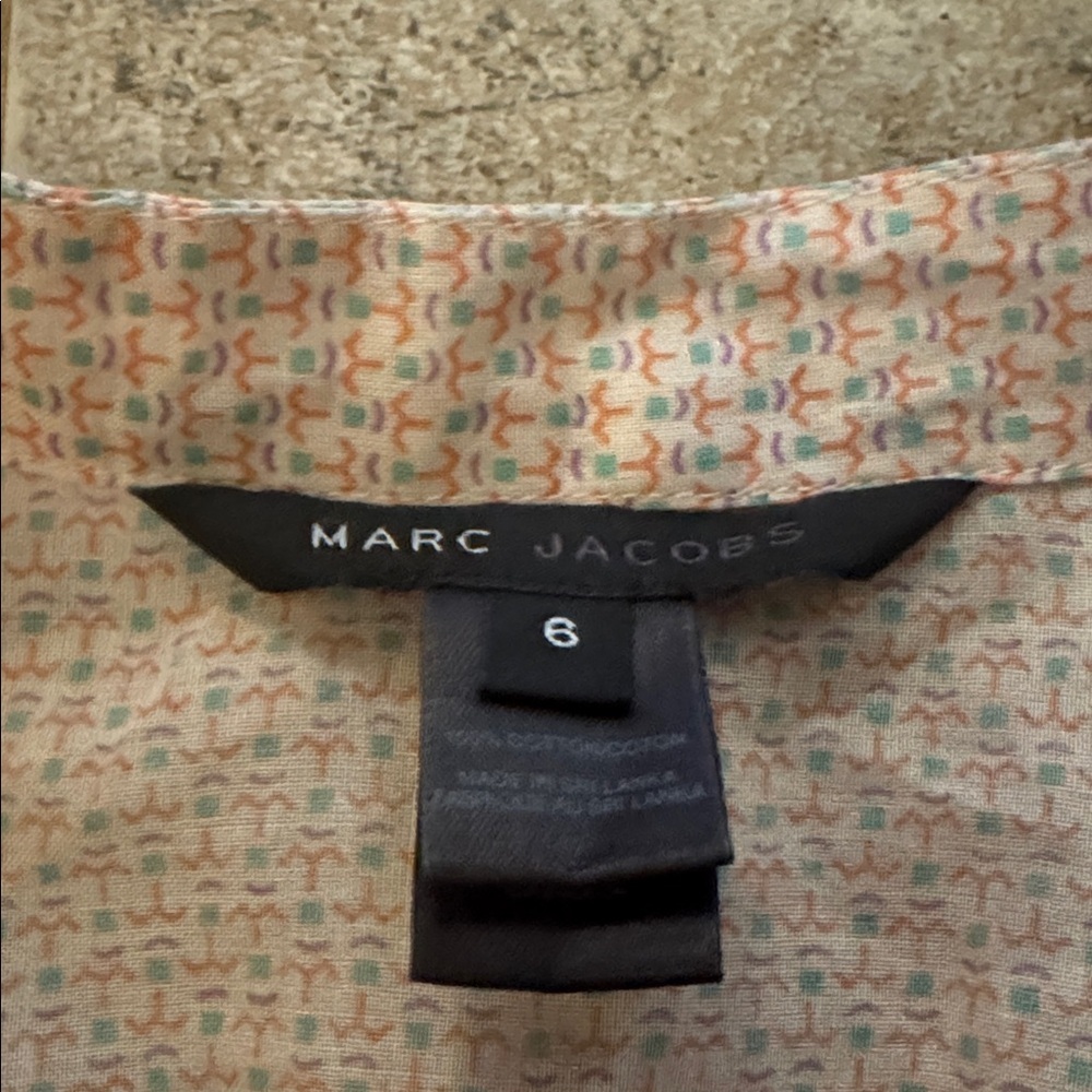 Marc Jacobs Multicolor Patterned Blouse - image 4